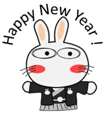 Cute Rabbit Everyday 8th sticker #14235453