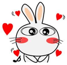 Cute Rabbit Everyday 8th sticker #14235460