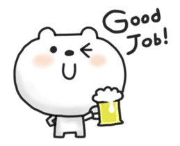 Animated Marshmallow 1 sticker #14235872