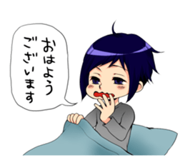 the high school boy6 sticker #14236206