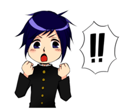 the high school boy6 sticker #14236207