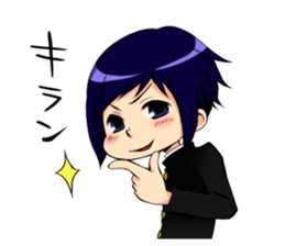 the high school boy6 sticker #14236209