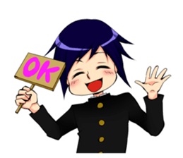 the high school boy6 sticker #14236210