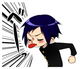 the high school boy6 sticker #14236213