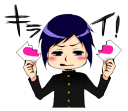 the high school boy6 sticker #14236215