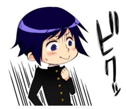 the high school boy6 sticker #14236220