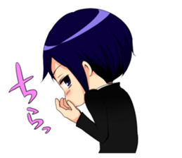 the high school boy6 sticker #14236221