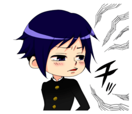 the high school boy6 sticker #14236223