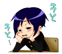 the high school boy6 sticker #14236228