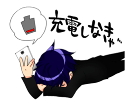 the high school boy6 sticker #14236229