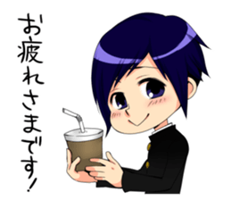 the high school boy6 sticker #14236232