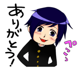 the high school boy6 sticker #14236234