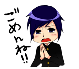 the high school boy6 sticker #14236235