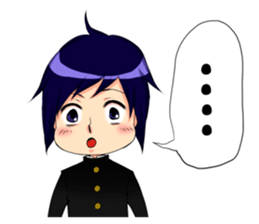 the high school boy6 sticker #14236240