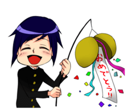 the high school boy6 sticker #14236243