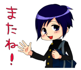 the high school boy6 sticker #14236244