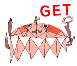 RAKUGAKI part. 2 sticker #14236531