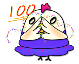 "Chicken" series - Taiwan words sticker #14236731