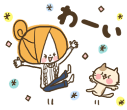 Cute girly stickers7 sticker #14236749