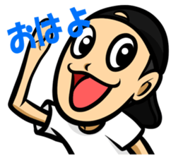 Relaxed Kansai people sticker #14236846