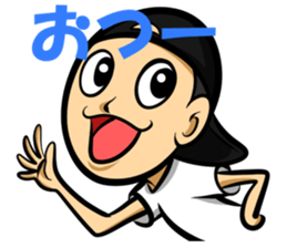 Relaxed Kansai people sticker #14236847