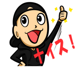 Relaxed Kansai people sticker #14236849