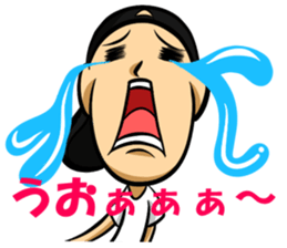 Relaxed Kansai people sticker #14236857