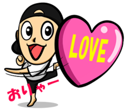 Relaxed Kansai people sticker #14236861