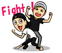 Relaxed Kansai people sticker #14236883