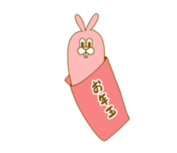 Medium mammal pink12 sticker #14237110