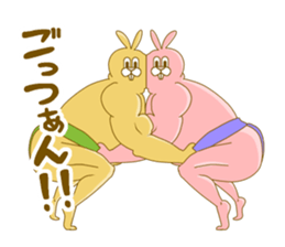 Medium mammal pink12 sticker #14237120