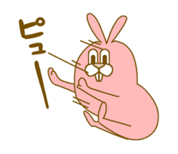 Medium mammal pink12 sticker #14237135