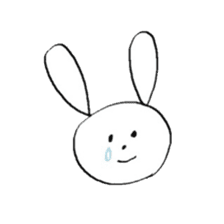 mochi-usa (omochi-rabbit) sticker #14237176