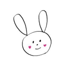 mochi-usa (omochi-rabbit) sticker #14237178