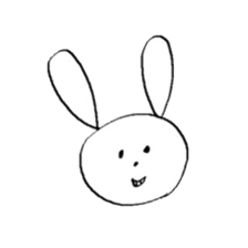 mochi-usa (omochi-rabbit) sticker #14237181