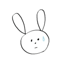 mochi-usa (omochi-rabbit) sticker #14237184