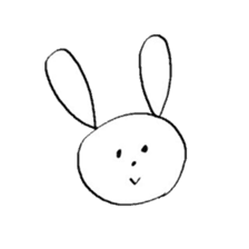 mochi-usa (omochi-rabbit) sticker #14237185