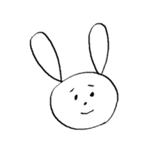 mochi-usa (omochi-rabbit) sticker #14237186