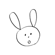 mochi-usa (omochi-rabbit) sticker #14237190