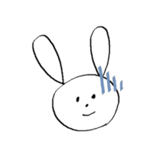 mochi-usa (omochi-rabbit) sticker #14237193