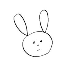 mochi-usa (omochi-rabbit) sticker #14237197