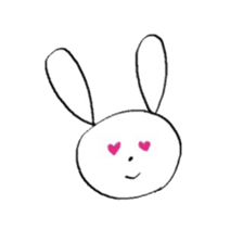 mochi-usa (omochi-rabbit) sticker #14237200