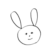 mochi-usa (omochi-rabbit) sticker #14237202