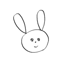 mochi-usa (omochi-rabbit) sticker #14237203