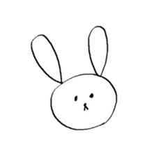 mochi-usa (omochi-rabbit) sticker #14237207