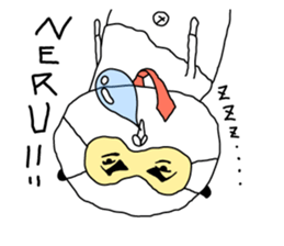 Panda turned into a company slave sticker #14237223