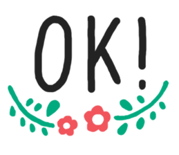 Scandinavian style cute sticker sticker #14237254