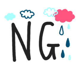 Scandinavian style cute sticker sticker #14237255