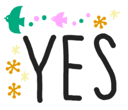 Scandinavian style cute sticker sticker #14237256