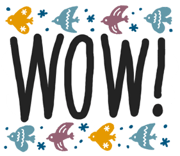 Scandinavian style cute sticker sticker #14237269